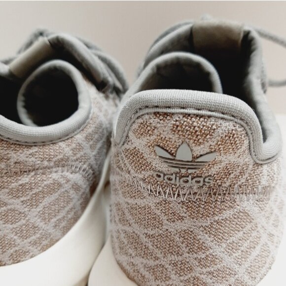 ADIDAS Originals Tubular Shadow Athletic Shoe Light Brown Tan Gray Women's Sz 6 - Picture 11 of 16